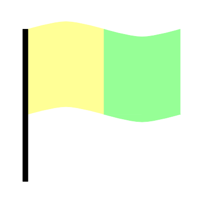 yellow-green-flag